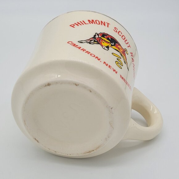 Boy Scouts of America coffee mug PHILMONT Scout Ranch New Mexico Feat. Bull -USA - Picture 2 of 9